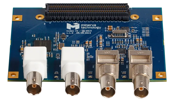 Video IO FMC Mezzanine board (Broadcast/HDCCTV)