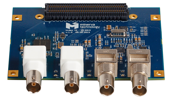 Video IO FMC Mezzanine board (Broadcast/HDCCTV)